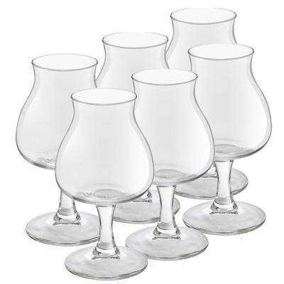 Royal Leerdam Speciaal Bierglazen Lund - 18x stuks - 260 ml - Hoog glas op voet