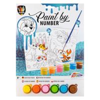 Grafix Schilderen op nummer - dieren