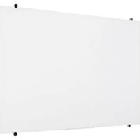 SpeaKa Professional Glazen magneetbord SP-GWW-001 (b x h) 1200 mm x 900 mm Wit Glad Incl. opbergbakje