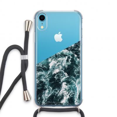 Zee golf: iPhone XR Transparant Hoesje met koord