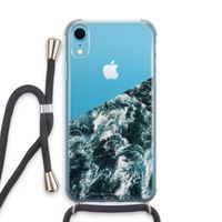 Zee golf: iPhone XR Transparant Hoesje met koord