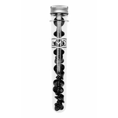 Amo Pro IJzeren Noppen 13x15MM 12 Stuks Zwart