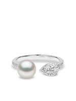 Yoko London bague Starlight en or blanc 18ct sertie de perles et de diamants - Argent