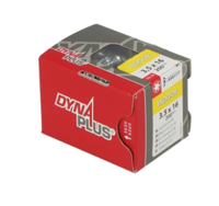 Dynaplus unischroef/spaanplaatschroef vz (verzinkt) pk (platkop) torx tx15 3.5x16 | 200 stuks - 0281.01.16701