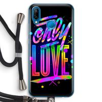 Only Love: Huawei P20 Lite Transparant Hoesje met koord