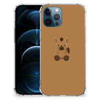 iPhone 12 | 12 Pro Stevig | Bumper Hoesje | Baby Hyena