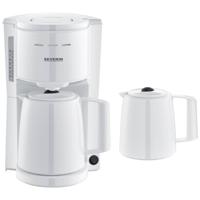 Severin KA 9309 Koffiezetapparaat Wit Met thermoskan