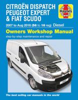 Haynes Werkplaatshandboek Fiat Scudo, Peugeot Expert diesel (2007-2016) 6412