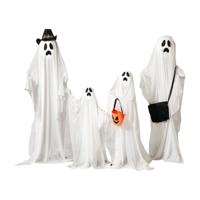 Halloween Decoraties 160 x 50 x 20 cm Wit Spook (4 Onderdelen) (4 Stuks)