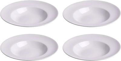 Cookinglife Pastaborden Wit ø 27 cm - 4 Stuks