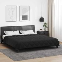 Zomer Dekbed Zwart 240 x 200 cm Microfiber