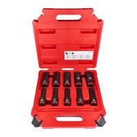 Milwaukee ShockWave™ Krachtdoppenset 1/2" Vierkant | lang | 10-delig - 4932480457