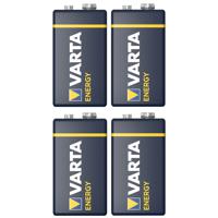 Varta Energy Alkaline batterij - 4x - 9V - blokbatterij - LR61   -