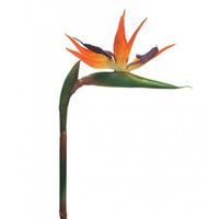Strelitzia Small 84 cm oranje kunstplant - Nova nature