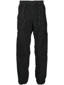 and Wander pantalon de jogging à coutures contrastantes - Noir