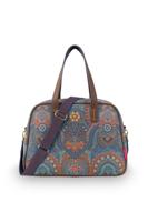 Pip Studio Pip Studio Tovy Weekend Bag Small Jabali Blue 40x15x30cm