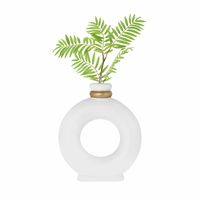 Riverdale Vaas Ann mat wit 25cm - thumbnail