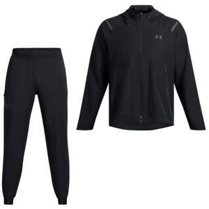 Under Armour Unstoppable Trainingspak Hooded Full-Zip Zwart Grijs