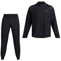 Under Armour Unstoppable Trainingspak Hooded Full-Zip Zwart Grijs
