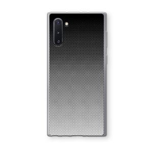 Musketon Halftone: Samsung Galaxy Note 10 Transparant Hoesje