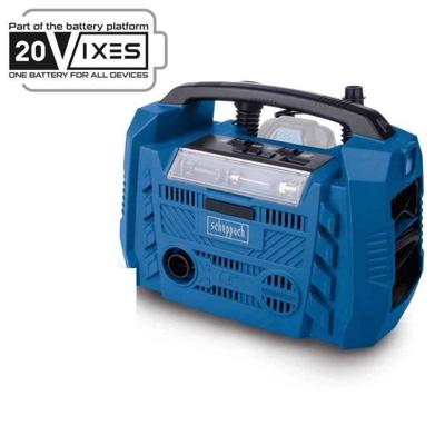 SCHEPPACH 20V IXES 10 bar hybride elektrische compressor - Voeding: accu/net/sigarettenaansteker - zonder accu of lader - Airforce 6