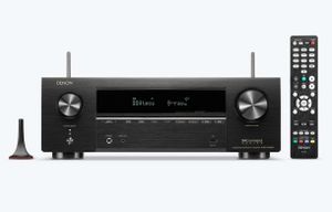 Denon AVR-X1700H stereo receiver - zwart - afstandsbediening
