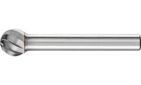 PFERD 21112716 Freesstift Bol Lengte 49 mm Afmeting, Ø 10 mm Werklengte 9 mm Schachtdiameter 6 mm - thumbnail