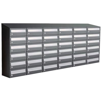 Allux Hive Set 6-Breed, 6-Hoog Met Dak Antraciet - 40030065_6x6d