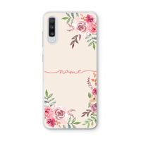 Rozen: Samsung Galaxy A70 Transparant Hoesje Rozen: Samsung Galaxy A70 Transparant Hoesje