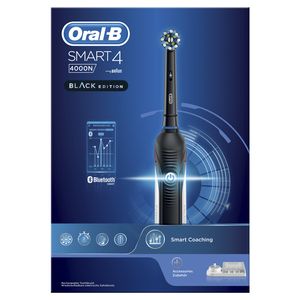 Oral-B SmartSeries Smart 4 - 4000N - Elektrische Tandenborstel Zwart Powered by Braun