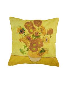 Beddinghouse Beddinghouse x Van Gogh sierkussen Sunflower geel 45x45