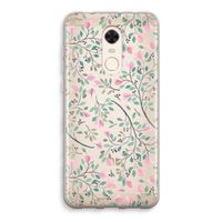 Sierlijke bloemen: Xiaomi Redmi 5 Transparant Hoesje