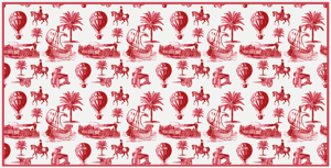 Jouy kunst stijl illustraties antiek vinyl tapijt
