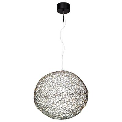 Hanglamp zwart &apos;Hayden&apos; By Rydens rond led lamp groot 600mm