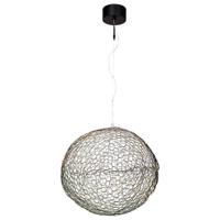 Hanglamp zwart &apos;Hayden&apos; By Rydens rond led lamp groot 600mm