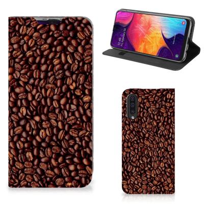 Samsung Galaxy A50 | Flip Style Cover | Koffiebonen