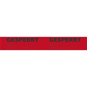 BJZ C-101 753-R ESD-tape Rood, Zwart (l x b) 66 m x 50 mm 66 m