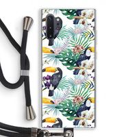 Tukans: Samsung Galaxy Note 10 Plus Transparant Hoesje met koord