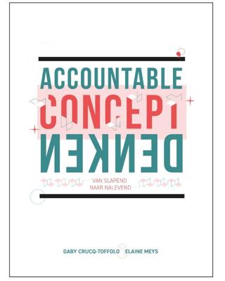 Accountable conceptdenken (Paperback)
