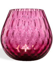 NasonMoretti bougeoir en verre - Rose