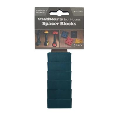 StealthMounts TMSPACE-BLU-6 Spacer Blocks / afstandhouders (6x) 12mm