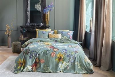 Beddinghouse Beddinghouse x Van Gogh Museum Partout des Fleurs Bedspread - Green 260x260 cm