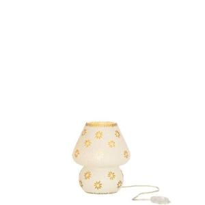 J-Line lamp Bram - glas - geel - small