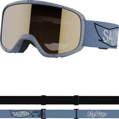 Salomon Rio Sneeuwbril Kinderen Blue One Size
