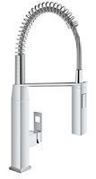 Grohe Eurocube keukenmengkraan professioneel met handdouche 31395000 - thumbnail