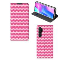 Xiaomi Mi Note 10 Lite | Hoesje met Magneet | Waves Pink