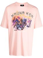 Mauna Kea t-shirt en coton à logo imprimé - Rose