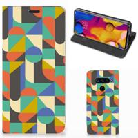 LG V40 Thinq | Hoesje met Magneet | Funky Retro