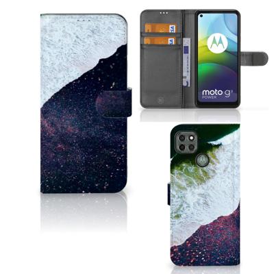 Motorola Moto G9 Power | Book Case | Sea in Space