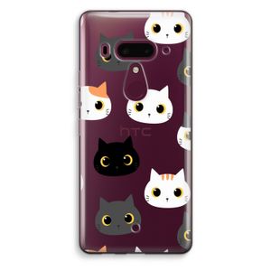 Katten: HTC U12+ Transparant Hoesje